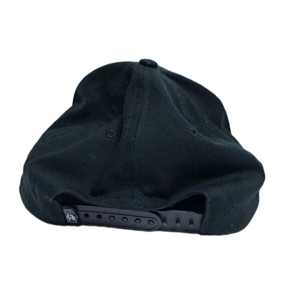 Lurking Class Embroidered Logo Snapback Hat Cap Black
